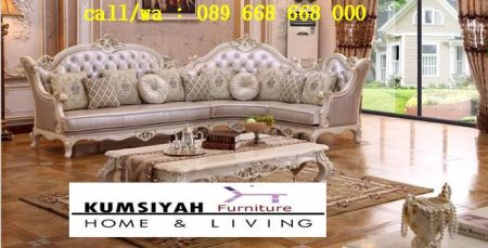 Sofa Sudut Mewah Minimalis Terbaru