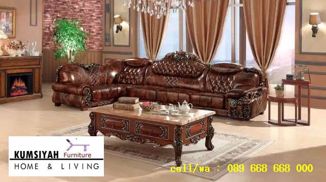 Sofa Sudut Mewah Minimalis Terbaru