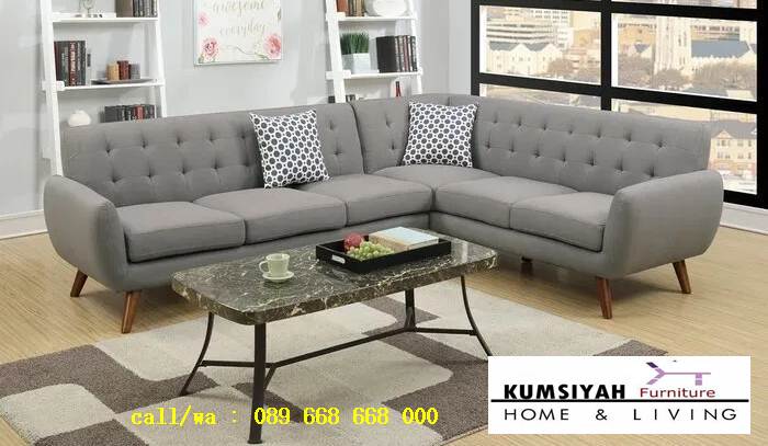 Sofa Sudut Mewah Minimalis Terbaru