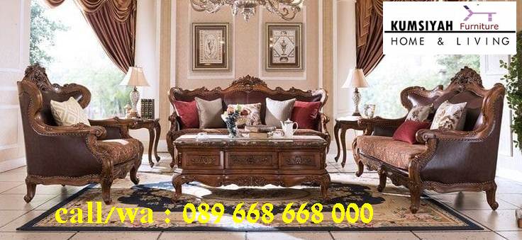 Jual Sofa Jati Mewah Desain Terpopuler Indonesia