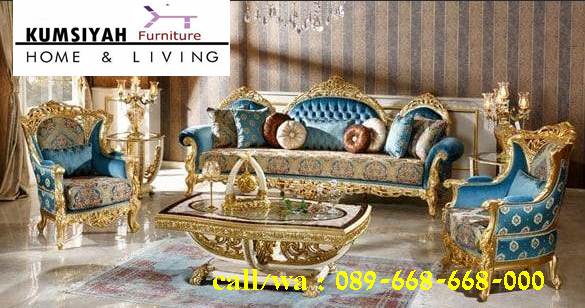 Sofa Mewah Warna Gold Cat Duco Harga Murah