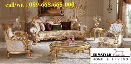 Sofa Mewah Warna Gold Cat Duco Harga Murah