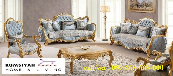 Sofa Mewah Warna Gold Cat Duco Harga Murah