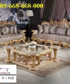 Sofa Mewah Warna Gold Cat Duco Harga Murah