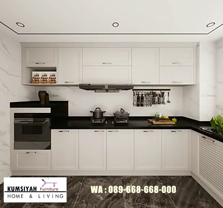 Jual Kitchen Set Hpl Jakarta Desain Terpopuler Di Indonesia