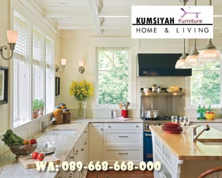 Jual Kitchen Set Muntilan Desain Minimalis Harga Terjangkau