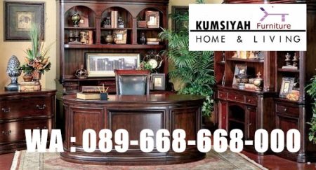 Jual Meja Direktur Kayu Harga Murah Desain Minimalis