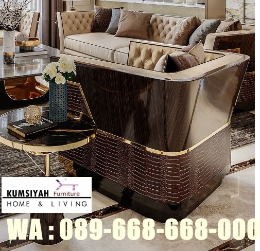 Jual Sofa Tamu Stainless Gold Harga Terjangkau