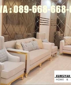 Jual Sofa Tamu Stainless Gold Harga Terjangkau