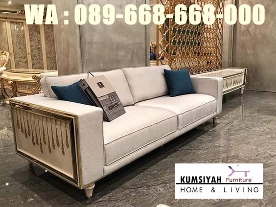 Jual Sofa Tamu Stainless Gold Harga Terjangkau