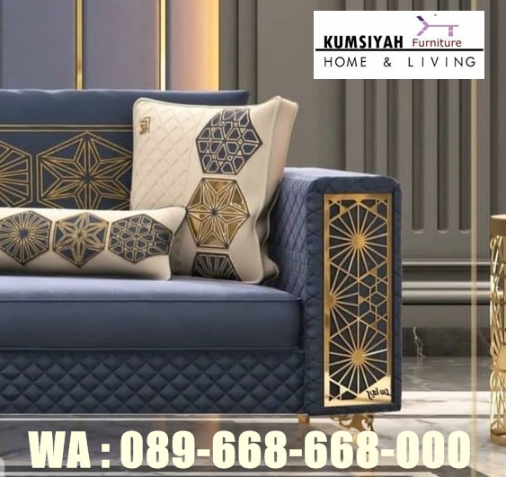 Jual Sofa Tamu Stainless Gold Harga Terjangkau