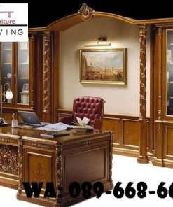 Jual Meja Kantor Direktur Kayu Bandung Terbaru Mewah