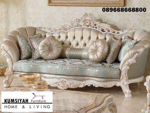 Sofa Tamu Mewah Model Paling Baru Desain Modern Kekinian