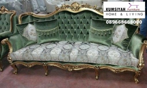 Sofa Mewah Desain Klasik Modern Model Paling Baru Bogor