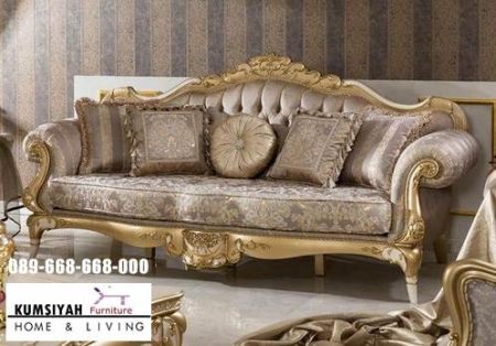 Sofa Tamu Mewah Kekinian Desain Klasik Elegan Terlaris Surabaya