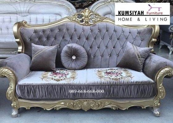 Kursi Tamu Mewah Desain Klasik Elegan Model Kekinian Paling Unik Surabaya