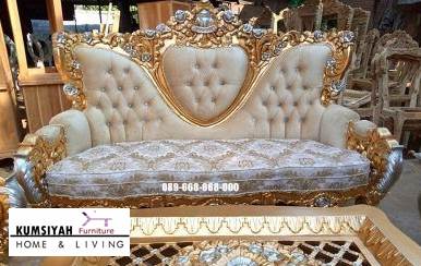 Kursi Sofa Tamu Klasik Desain Terbaru Model Mewah Elegan Bandung