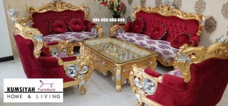 Sofa Tamu Mewah Elegan Klasik Kayu Jati Paling Laris Jakarta 2023