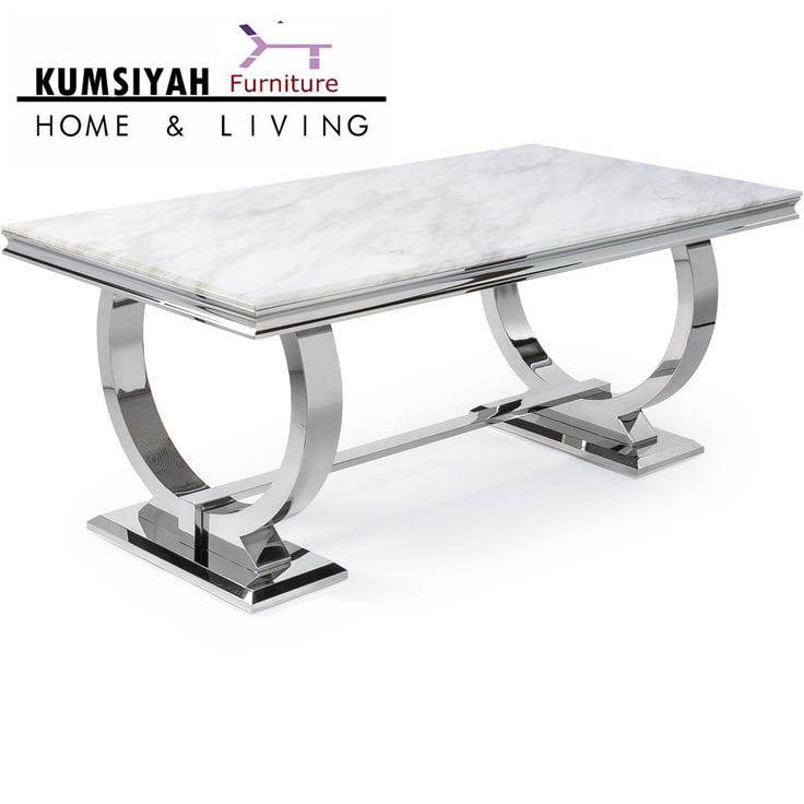 Kaki Meja Makan Stainless Desain Mewah Kualitas Paling Oke