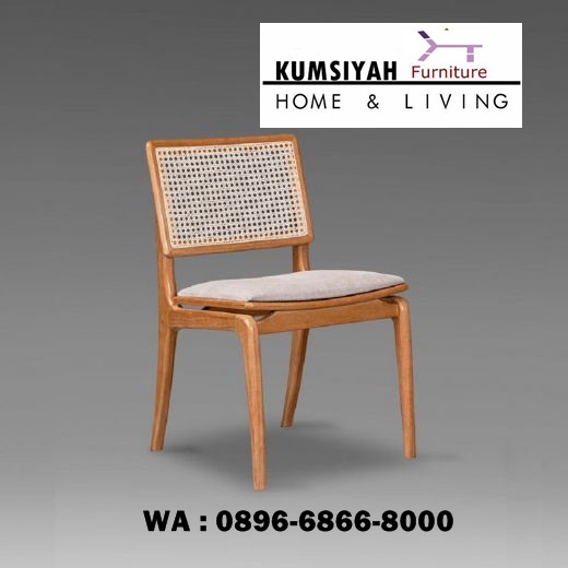 Jual Kursi Cafe Kayu Jati Lesya Simple Modern Malang