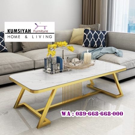 Coffe Table Marmer Kaki Unik Kota Ngawi