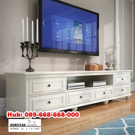 Meja Tv Kayu Cat Duco