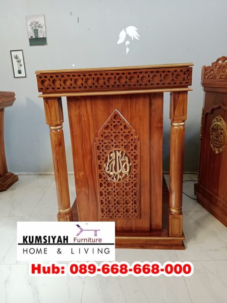 Mimbar Masjid Minimalis Terbaru