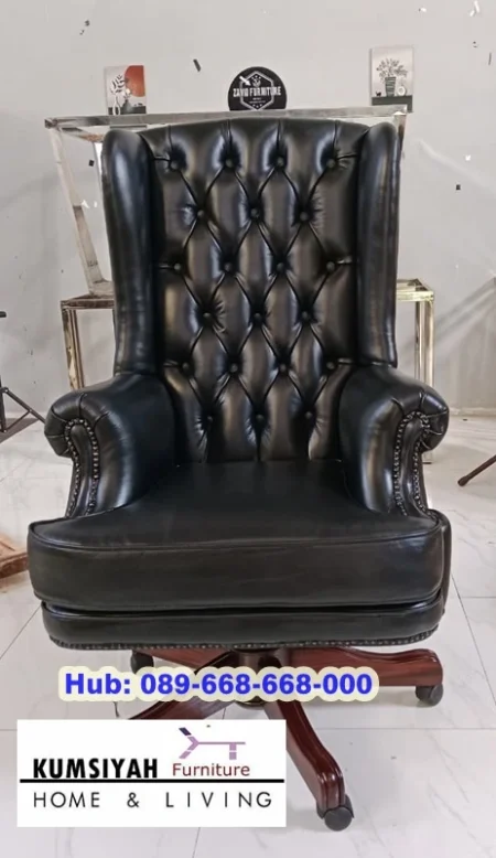Kursi Direktur Kulit Mewah