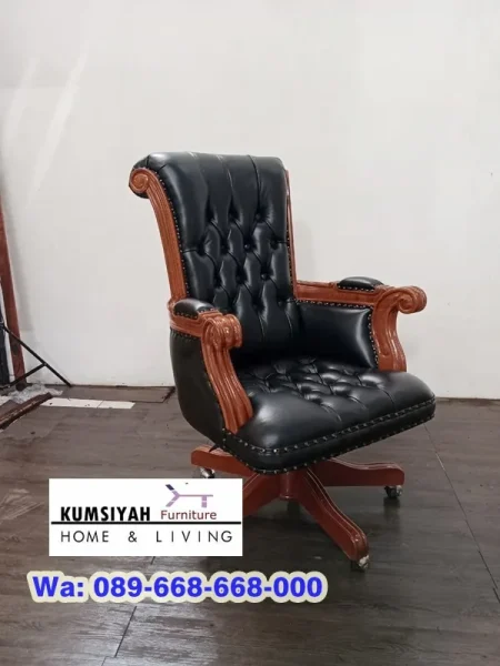 Kursi Kantor Kulit Asli