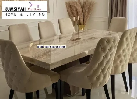 Model Meja Makan Dari Granit