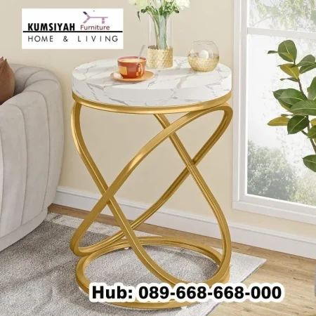 Jual Meja Sudut Marmer Bandung