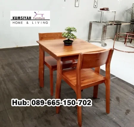 Jual Set Kursi Meja Cafe Kayu Jati