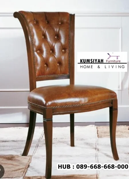 Jual Kursi Makan Kayu Jati Mewah Klasik