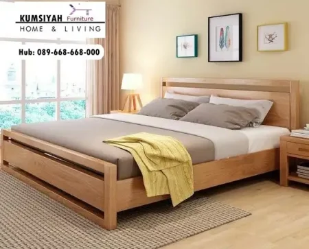 Tempat Tidur Kayu Jati Tahan Lama Banyuwangi