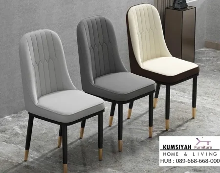 Jual Kursi Makan Modern Luxury Industrial Chic