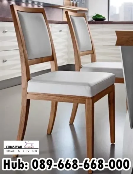 Jual Kursi Makan Rangka Kayu Pilihan Berkualitas Kokoh