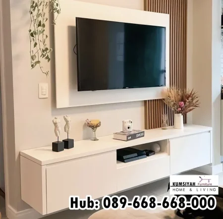 Jual Meja TV Material Kayu Jati Solid