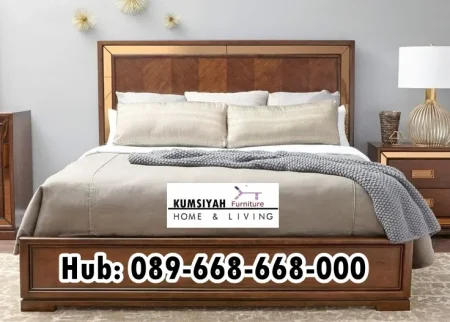Jual Tempat Tidur Kayu Jati Minimalis Ungaran