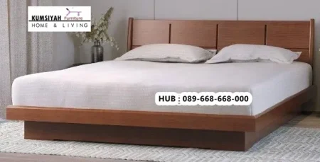 Jual Tempat Tidur Minimalis Kayu Jati Blora