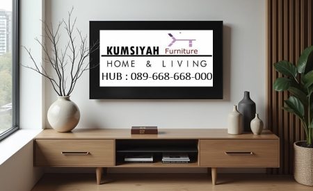 Jual Meja TV Jati Minimalis Laci Japandi