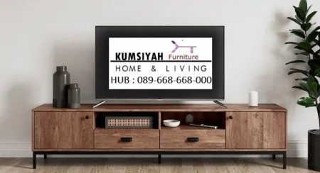 Jual Meja TV Minimalis Industrial Besi Hollow