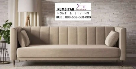 Kursi Sofa Modiste Minimalis Garis Estetik