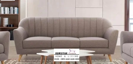 Kursi Sofa Ruang Tamu Skandinavia Modern