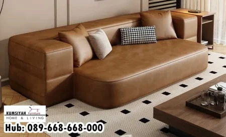 Jual Sofa Bahan Kulit Mewah