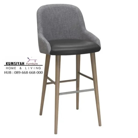 Kursi Bar Seri Urban Grey