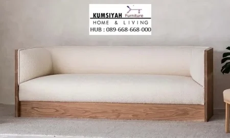 Kursi Sofa Awan Wood Frame