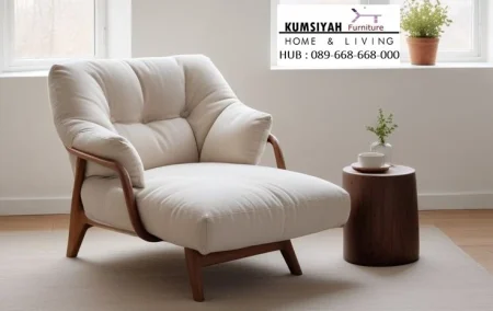 Kursi Sofa Single Dudukan Awan