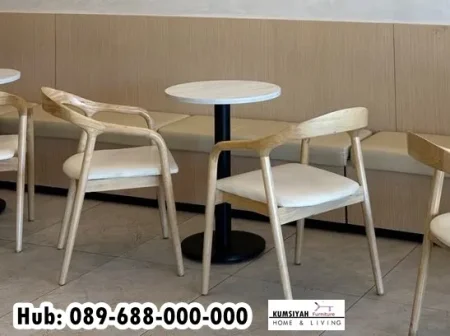 Meja Kursi Cafe Minimalis High Quality