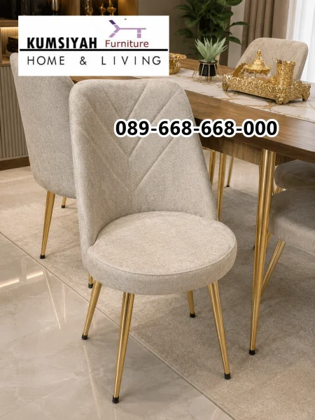 Kursi Cafe Milano Gold