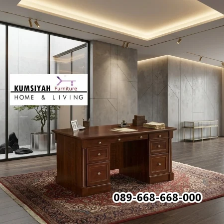 Meja Direktur Classic Premium